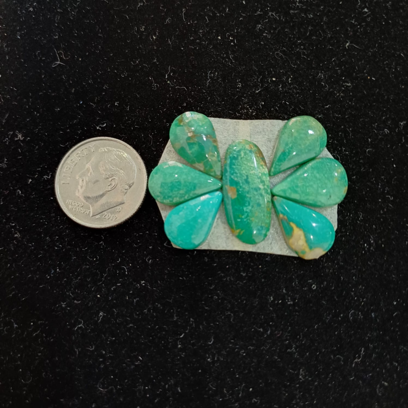 GREENISH MIX TURQUOISE